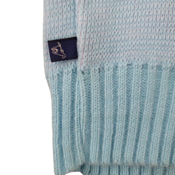 Wrangler 80s Knit Sweater Vest XL Argyle Diamond Pattern Retro Pullover New - Picture 3 of 11